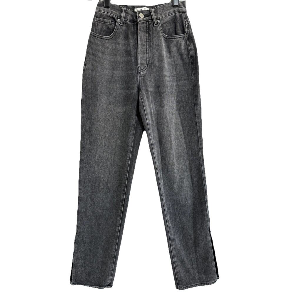 PacSun Women Dad Jeans Size 23 HighRise Button Fly Denim 24x30 Pacific Sunflower